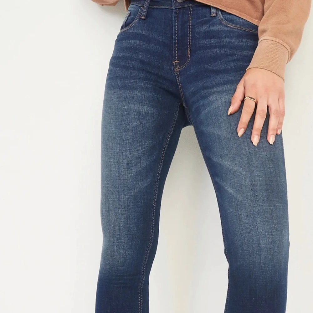 NWT Old Navy mid rise super skinny jeans - Picture 1 of 6